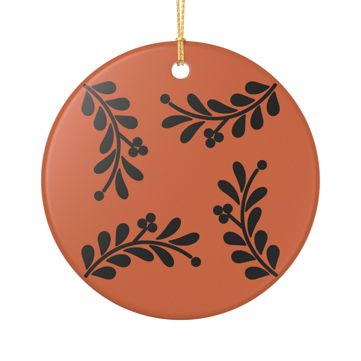 Personalized Mexican Barro Pintado Style6 - Ceramic Double Sided Ornament